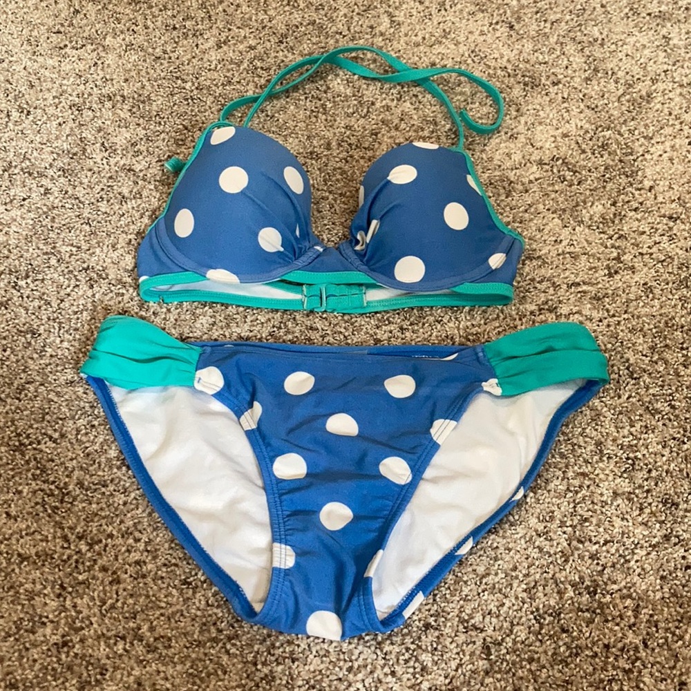Polka dot bikini